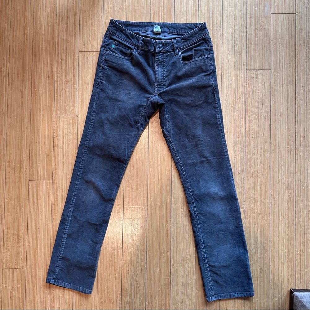 Men’s 30R Gray Stio Rivet Corduroy Pants